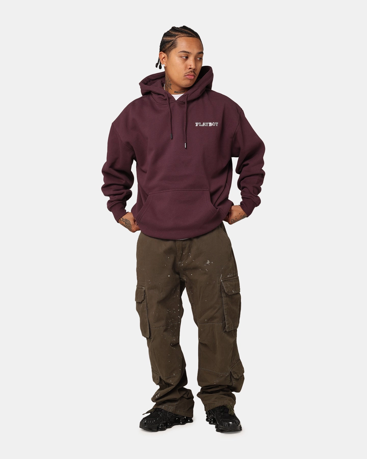 All Day Fit Playboy Diamant?? Hoodie Plum