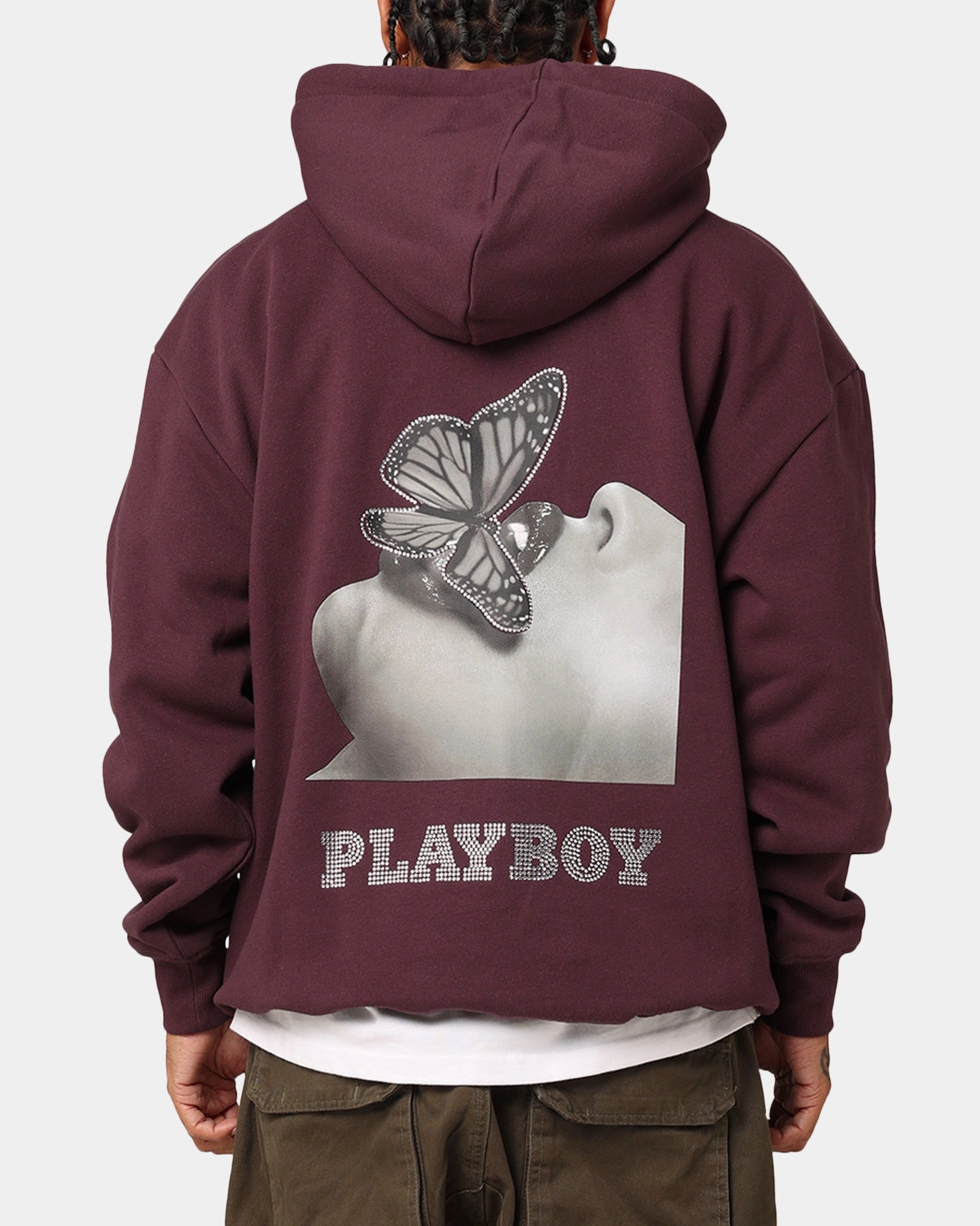 Functional Wear Playboy Diamant?? Hoodie Plum