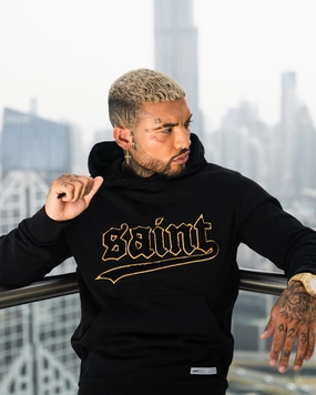 Performance Ready Saint Morta Westside New Age Hoodie Black/Gold