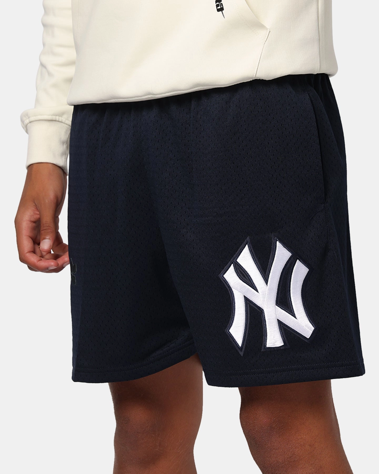 Pro Standard New York Yankees Roses Mesh Shorts Navy energetic look Effortless Comfort