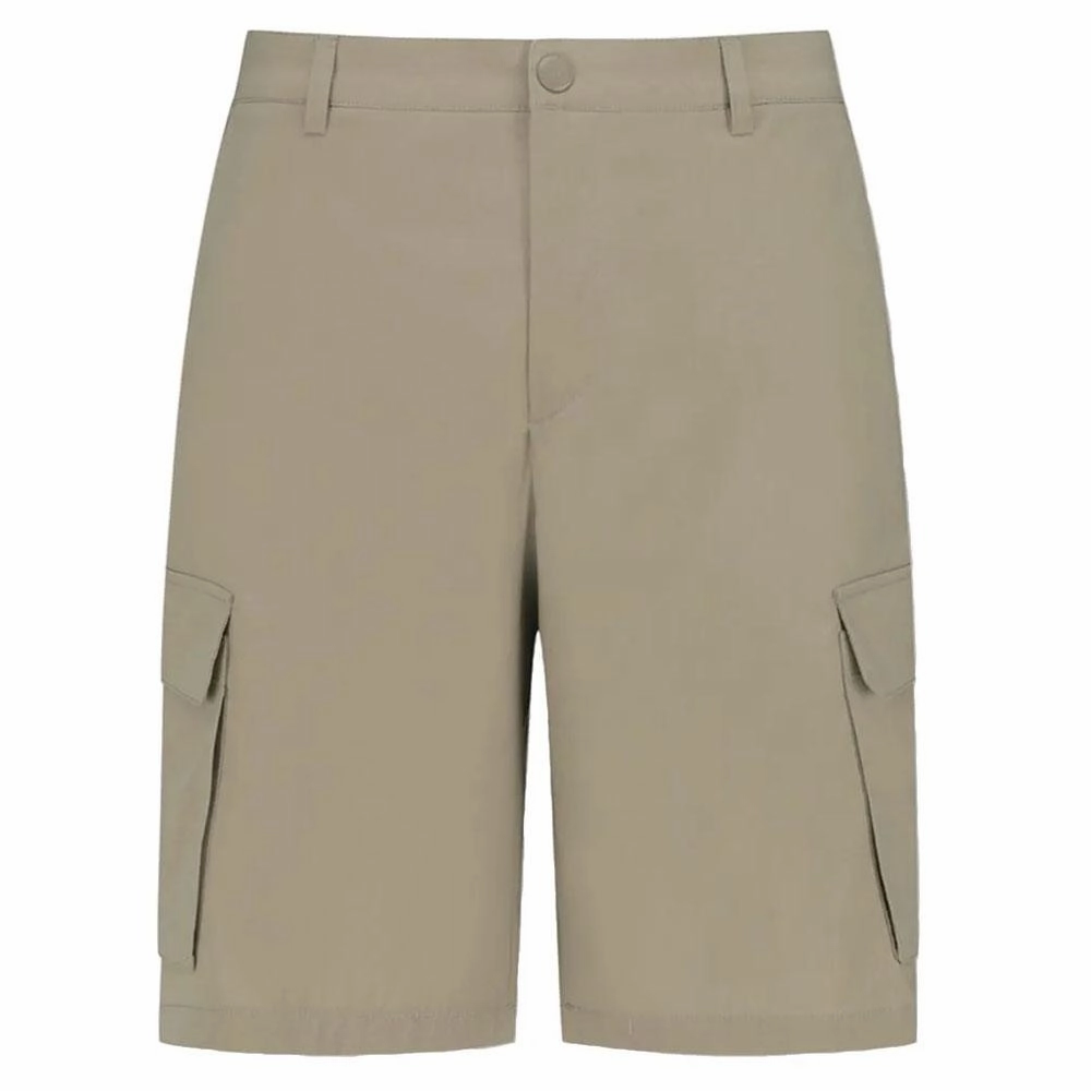 club wear WAAC Athletic Cargo Golf Shorts Light Brown - SS24 Men