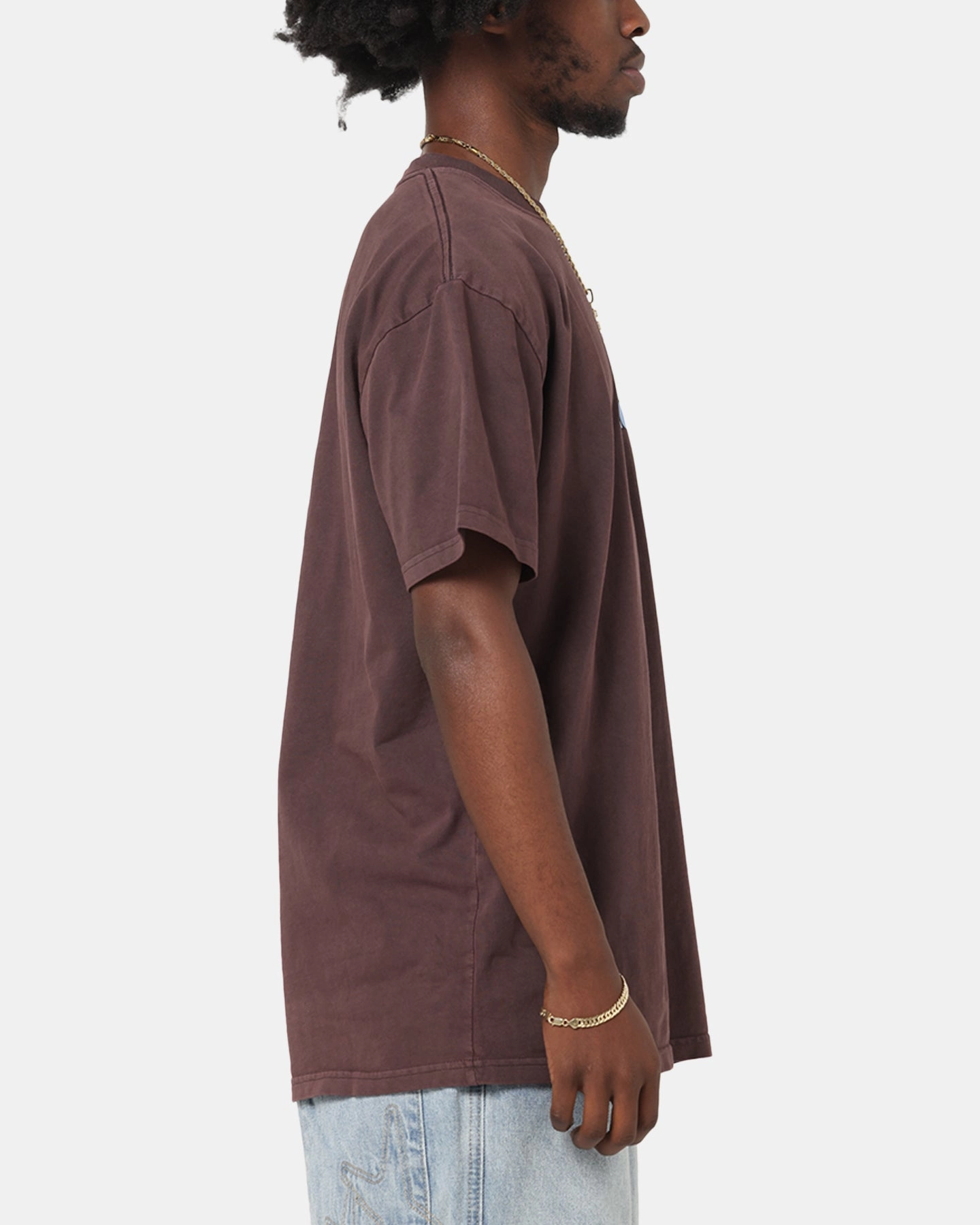 X-Large Frog T-Shirt Pigment Chocolate Streetwear Style
