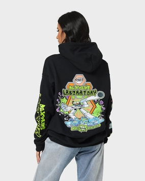 American Thrift Dexter Vintage Hoodie Black Core Look