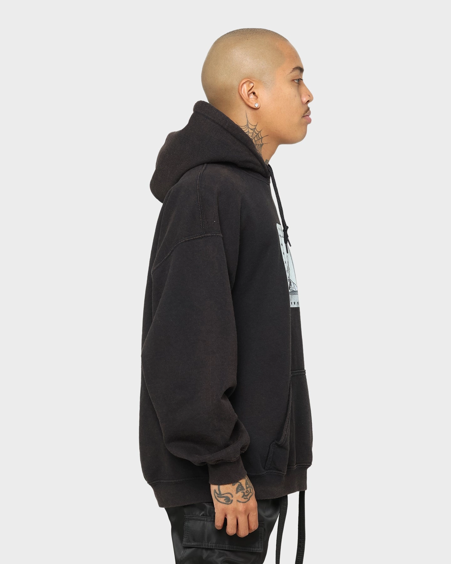 Describe Personalized Goat Crew License Vintage Hoodie Black Wash