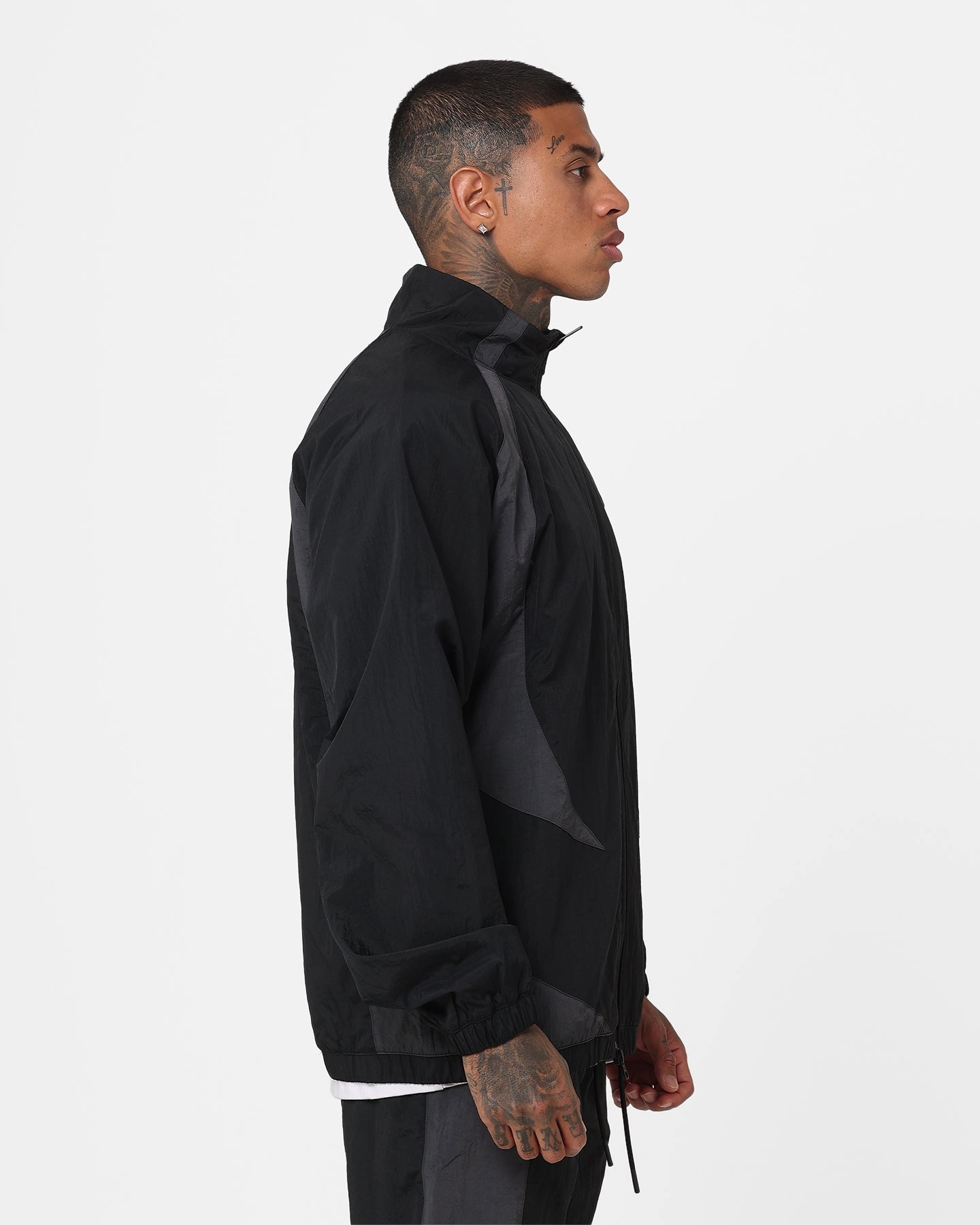 Jordan Sport Jam Warm Up Jacket Black/Dark Shadow yoga enthusiasts Cool Fit