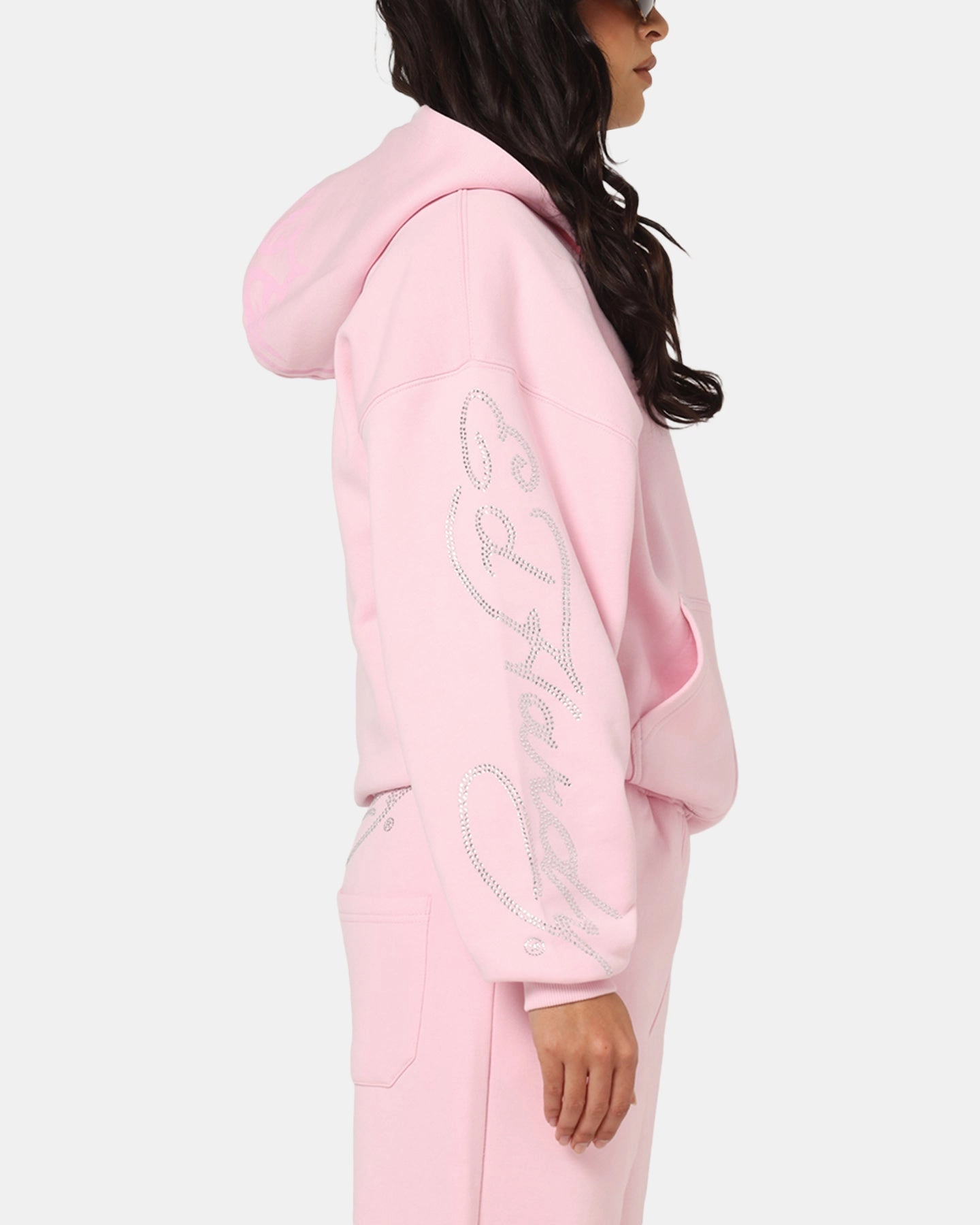 Task Ed Hardy Trinity Zip Hoodie Pink