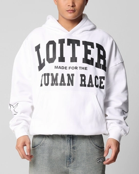 Loiter Training Day Hoodie White Grant