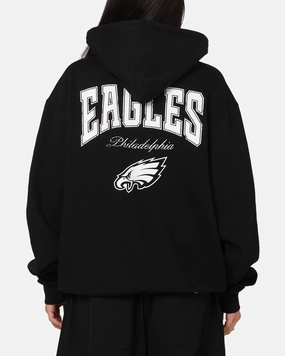 Majestic Athletic Philadelphia Eagles Champs Serial Mono Hoodie Black anniversary event Adore