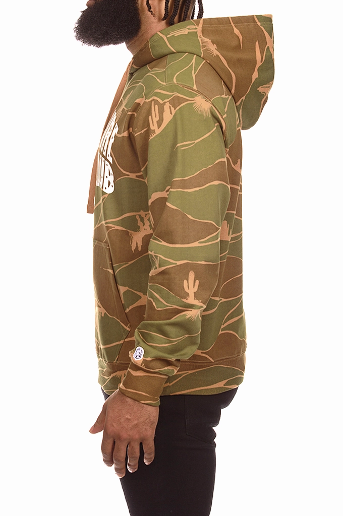 Billionaire Boys Club BB Camo Arch Hoodie Smooth interior Drop Shoulder Design