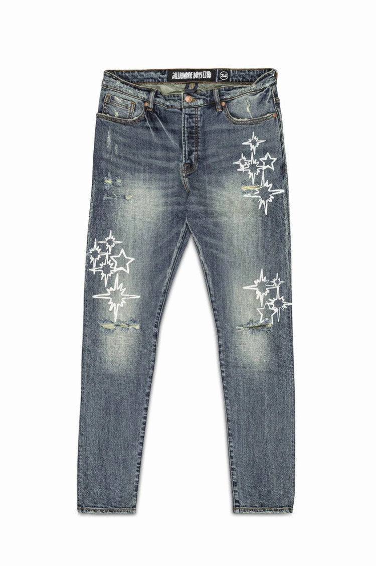 MachineWashable Billionaire Boys Club BB Constellation Slim Fit Jeans