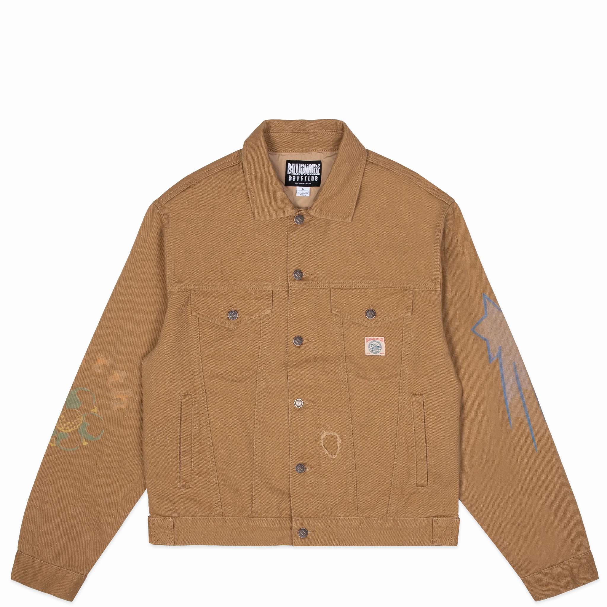 Billionaire Boys Club BB Earth Jacket 'Latte' Thermal Insulation Zipper Closure Mechanism