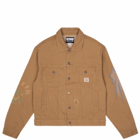 Street Fashion Ergonomic Shoulder Design Billionaire Boys Club BB Earth Jacket 'Latte'