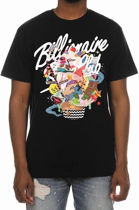 Billionaire Boys Club BB Epic Sundae SS Tee Temperature Control Fabric Sporty Look Wear