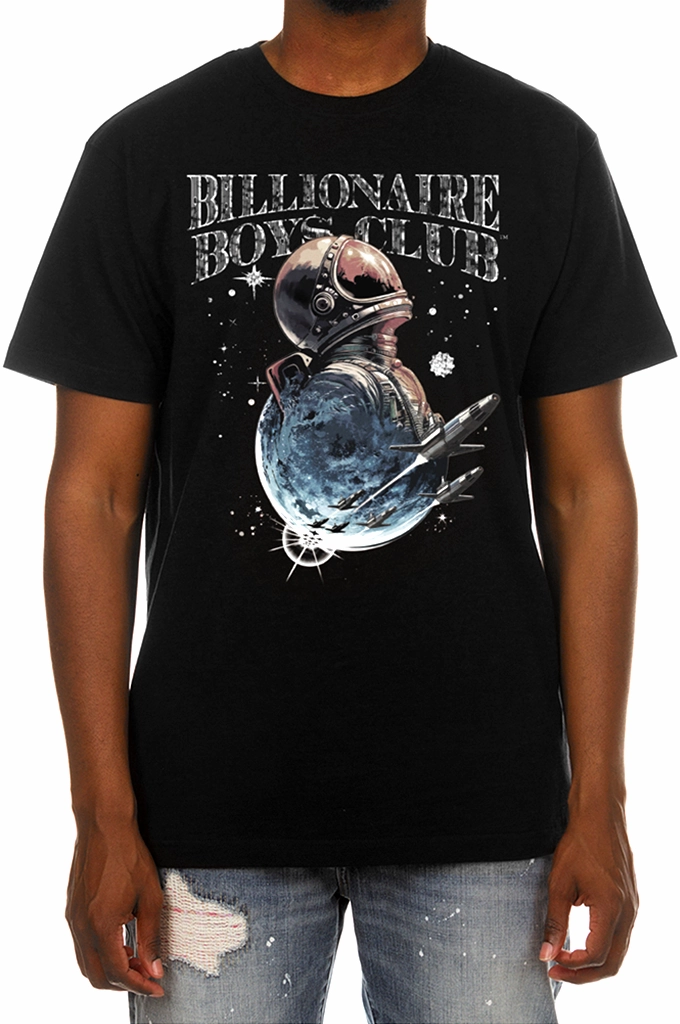 Weekend Style Trend Smooth Flatlock Stitching Billionaire Boys Club BB Flight Short Sleeve Tee