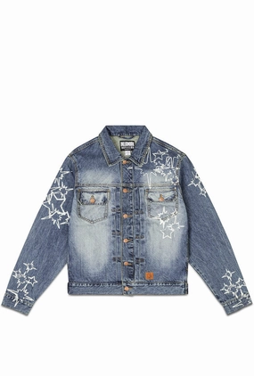 Billionaire Boys Club BB Illuminate Denim Jacket Friendship Concentration
