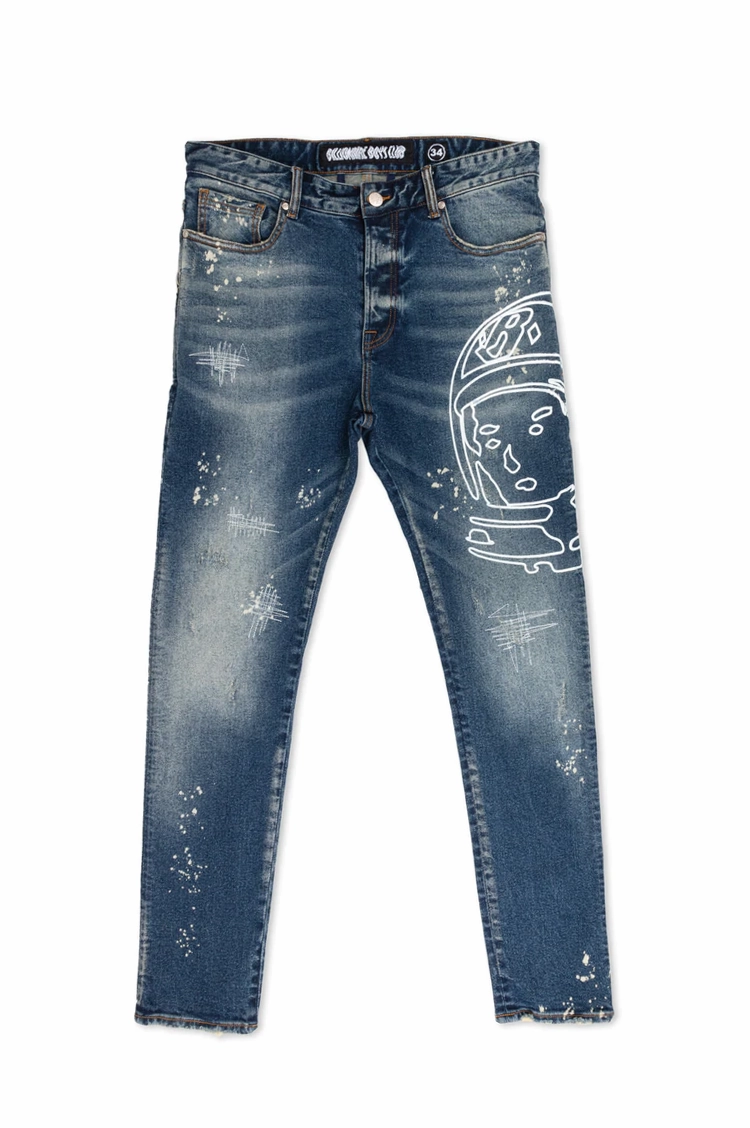 Billionaire Boys Club BB Large Helmet Jeans Relaxed Comfort Fit Adaptable Fit