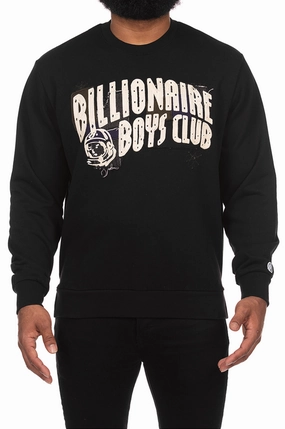 Soft Interior Brushing Durable Color Retention Billionaire Boys Club BB Layers Crewneck Oversized Fit