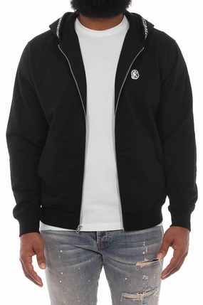 Sun Protection Billionaire Boys Club BB Orbit Zip Hoodie Yarn Dyed Fabric