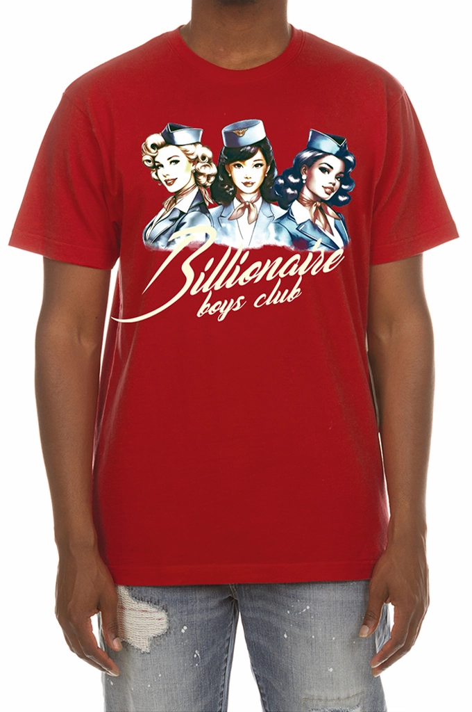 Billionaire Boys Club BB Take Flight SS Tee Timeless Look Buttery Soft Fabric