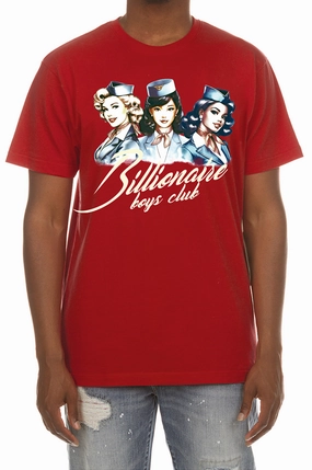 Billionaire Boys Club BB Take Flight SS Tee Timeless Look Buttery Soft Fabric