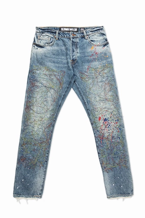 Fade Resistant Dye Flat Lock Seams Billionaire Boys Club BB Wired Jeans