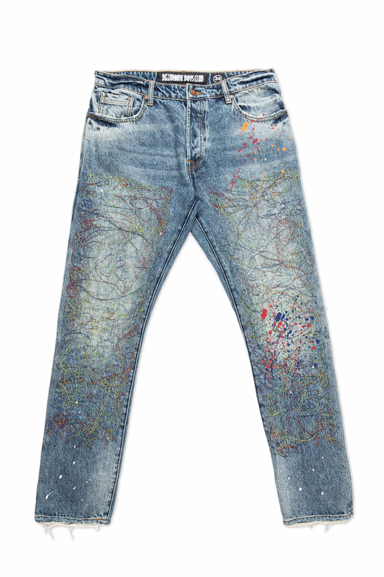 Fade Resistant Dye Flat Lock Seams Billionaire Boys Club BB Wired Jeans