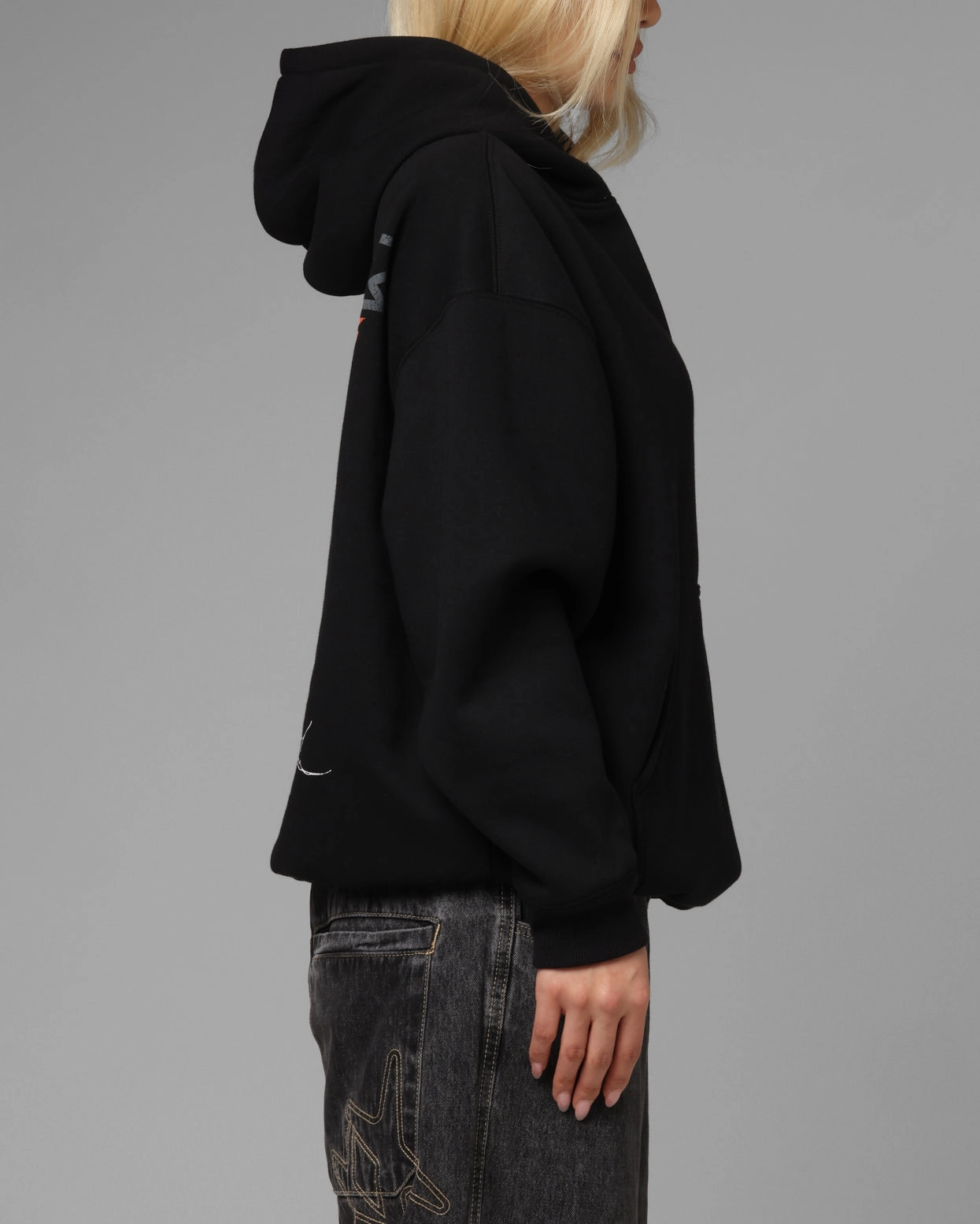 Loiter Summer Motocross Hoodie Black baristas Winter Essentials