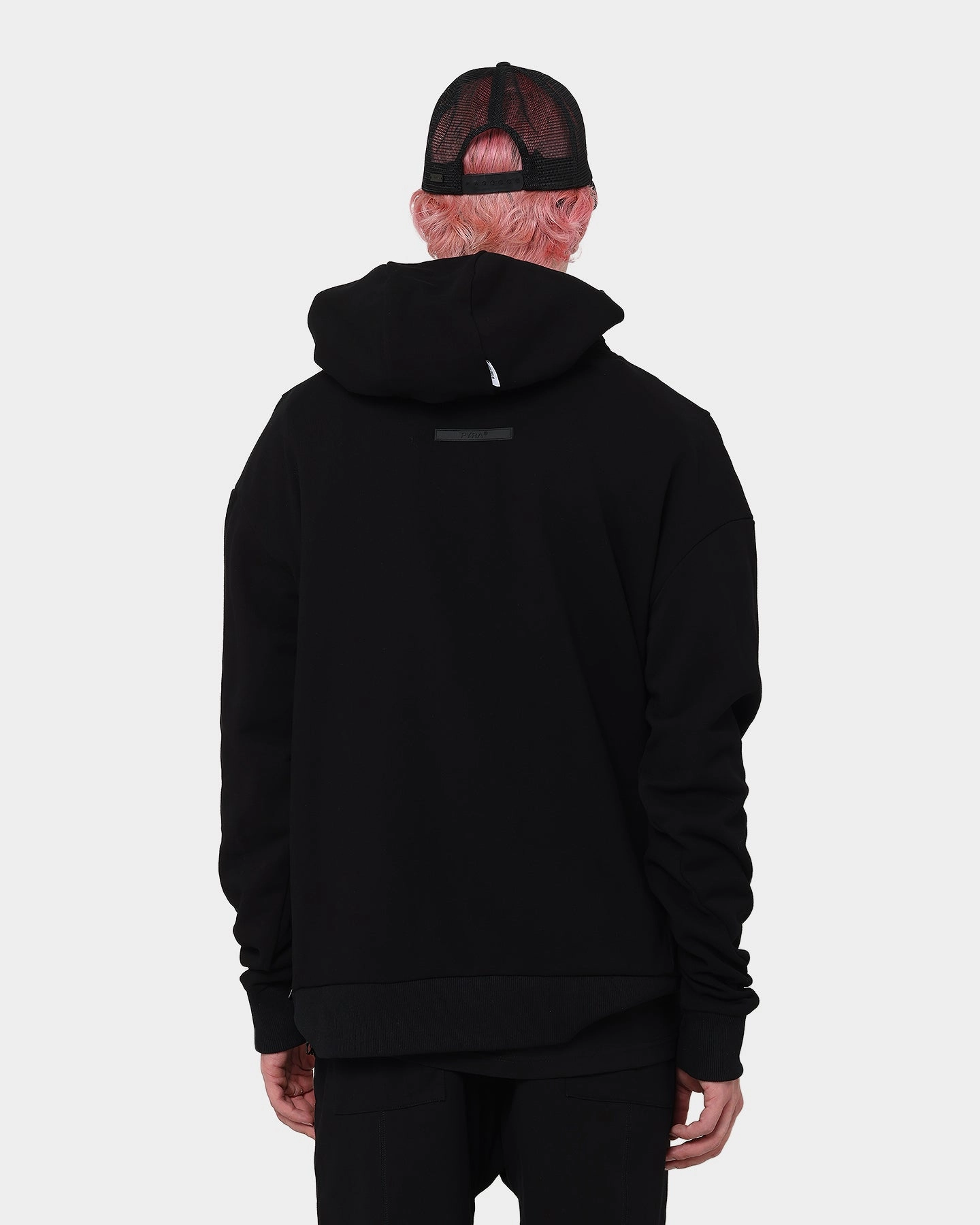 PYRA High Hills Hoodie Black/Orange Concentration Eyeshadow