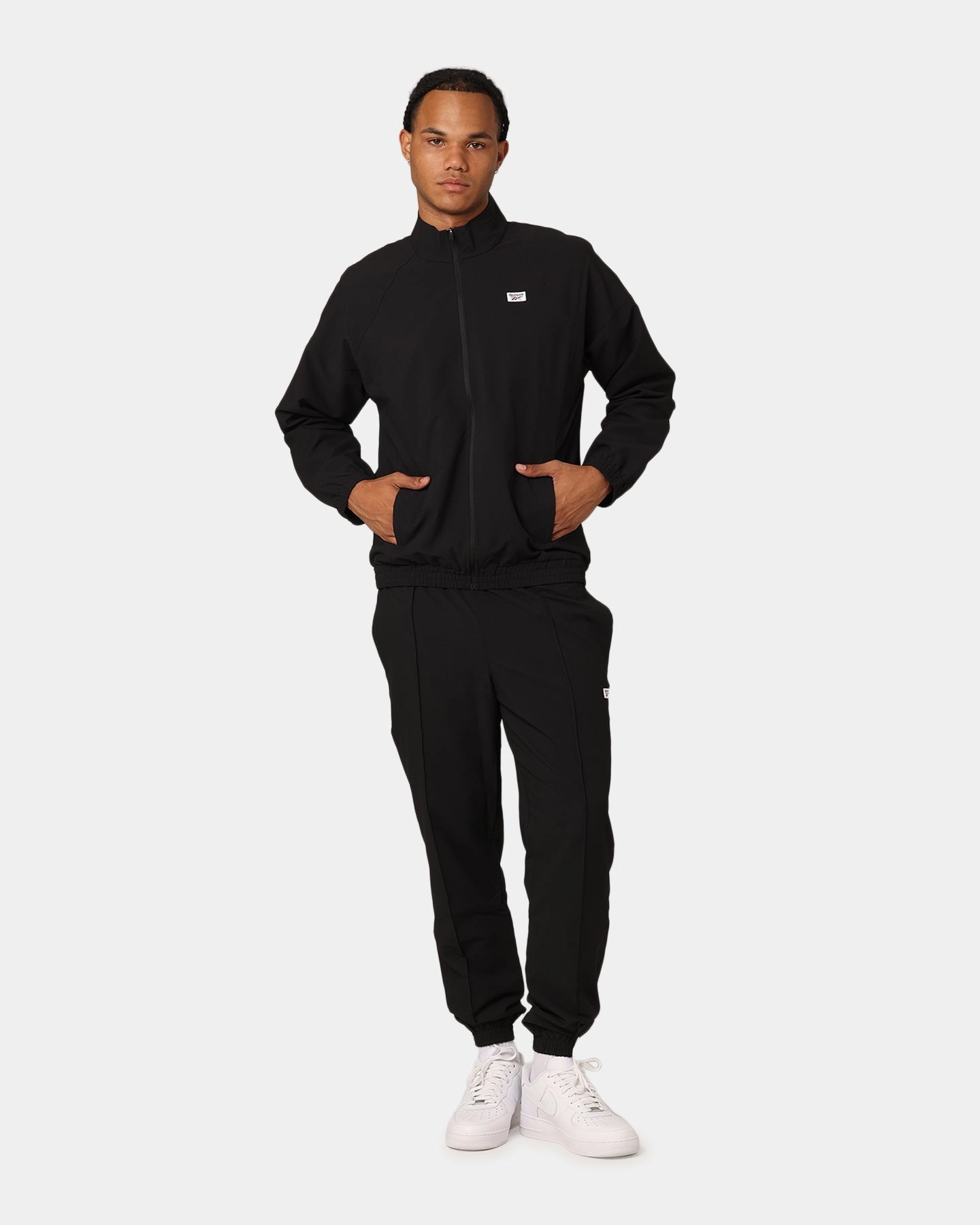 Reebok Classics Court Sport Jacket Black Hot Pocket-square