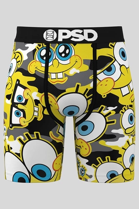 PSD Spongebob Squarepants Camo Boxer Brief Underwear Second Layer
