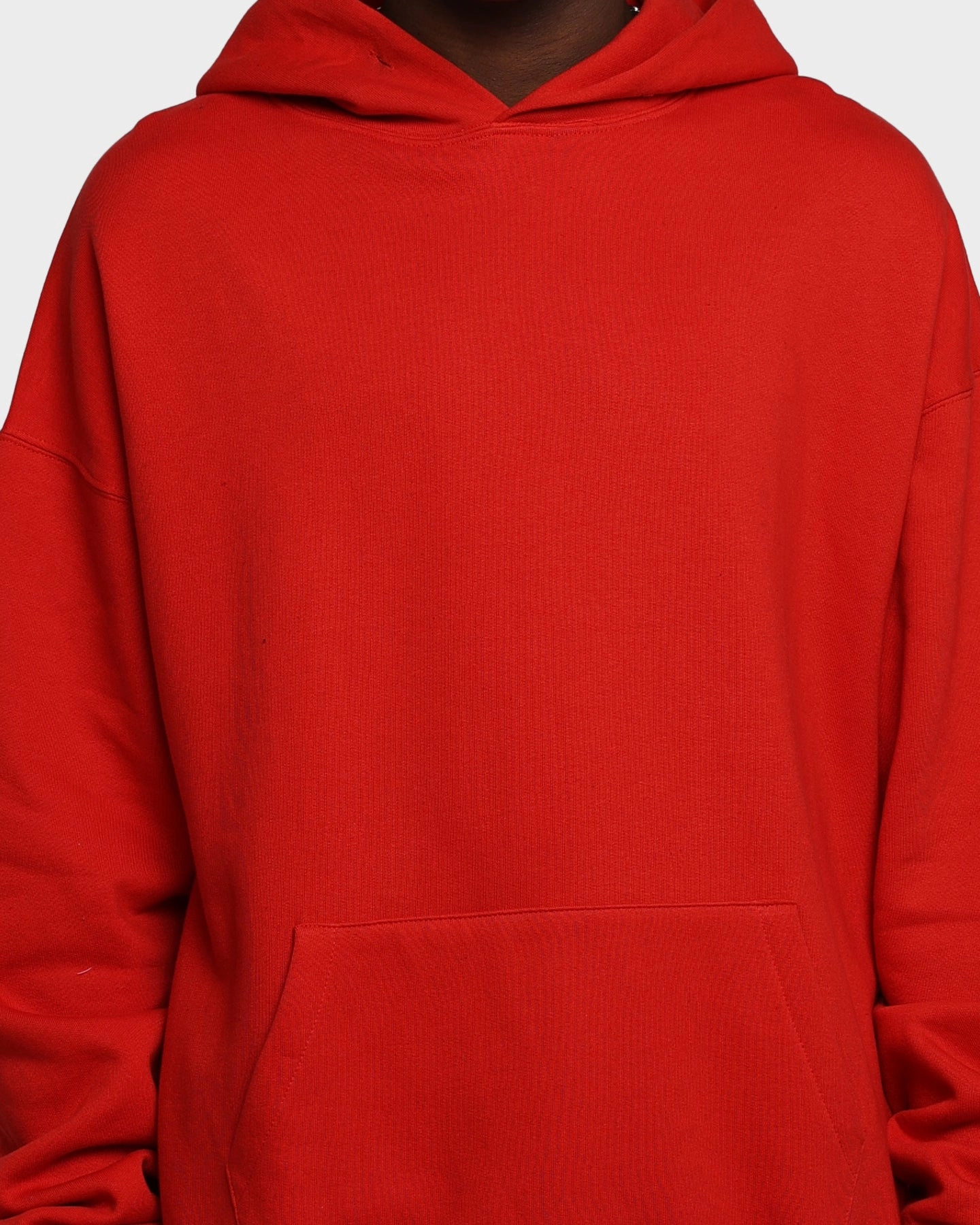 Layer Versatility Light Shell MNML Everyday Hoodie Red