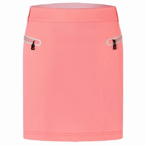 Outdoor Gathering Vibrant Touch Bogner Brina Golf Skirt Neon Coral - SS22 Women