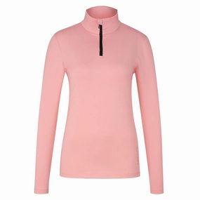 Bogner Margo2 Golf Pullover Shell Pink - FW23 Women Taped Seam Waterproofing