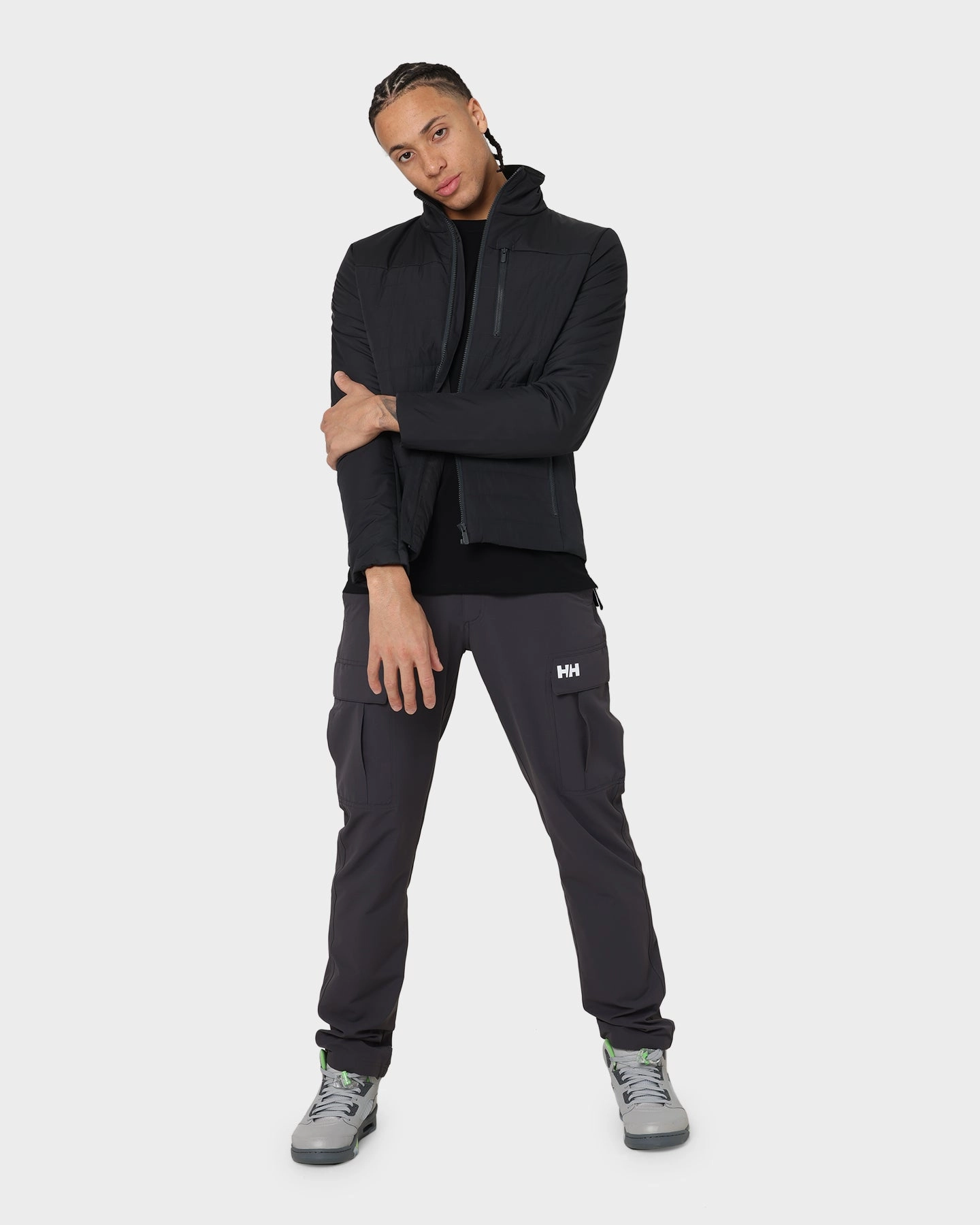 Helly Hansen Crew Insulator Jacket Ebony InsulatedLayer