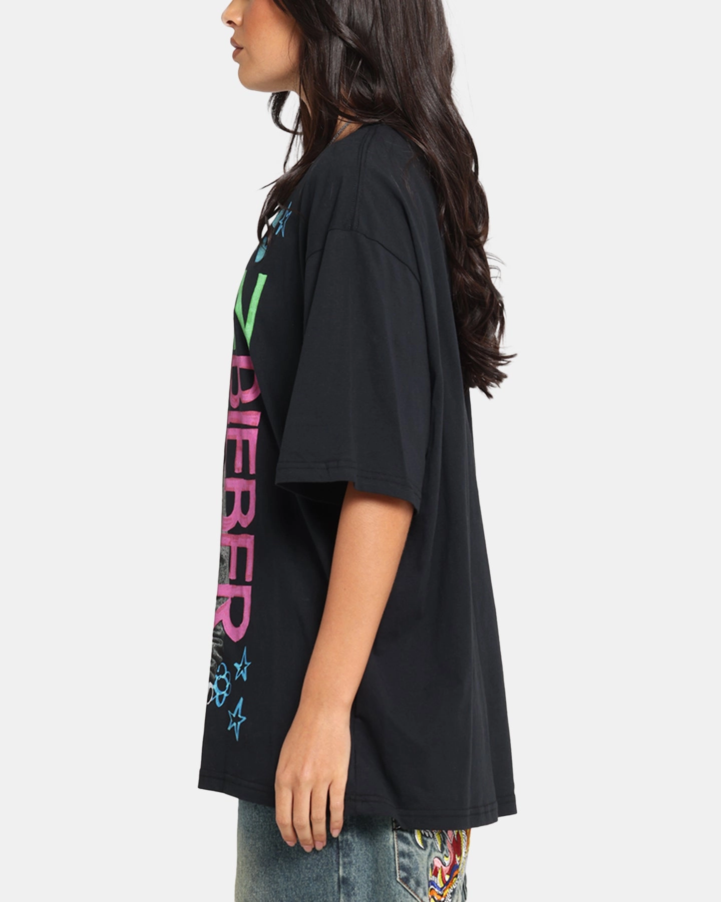 Justin Bieber Bieber T-Shirt Black Weekend Outfit