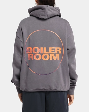 Boiler Room Core Boiler Room Hoodie Slate Skiing