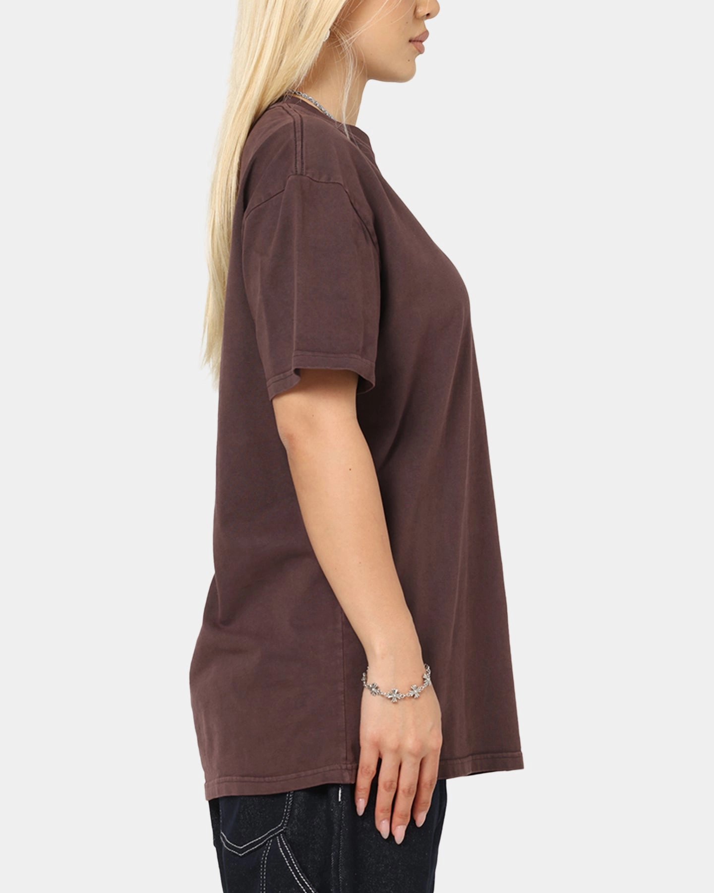 X-Large Frog T-Shirt Pigment Chocolate Slim Fit Cut
