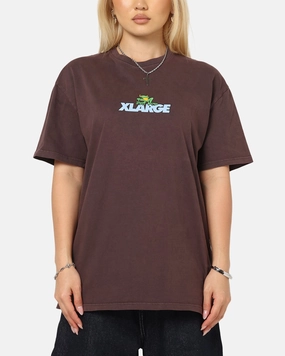 Stylish piece X-Large Frog T-Shirt Pigment Chocolate