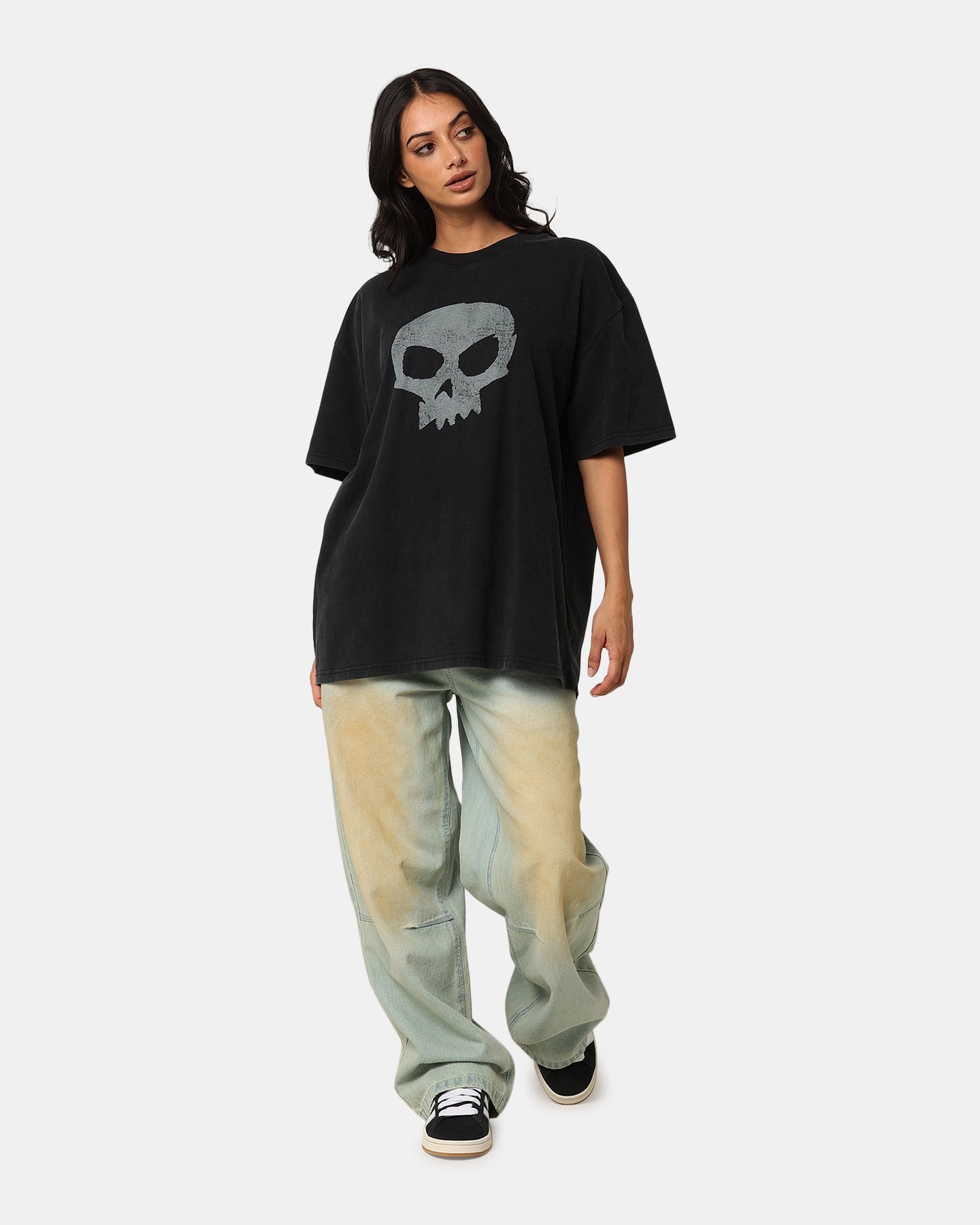 Recommended Trendy Vibes Vintage American Thrift Disney Pixar Sid Heavy T-Shirt Vintage Black