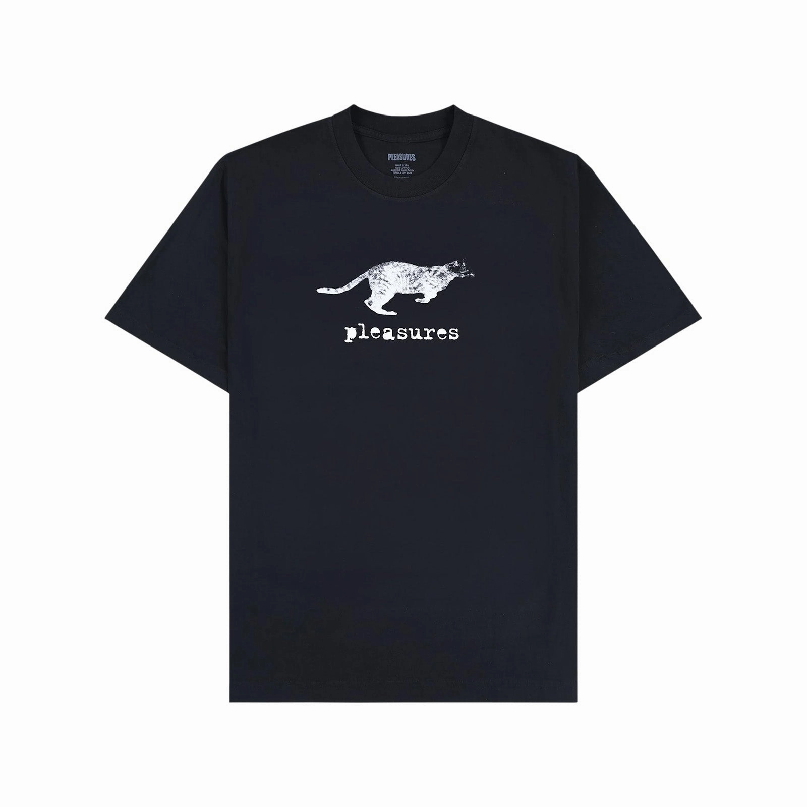 Pleasures Sprint T Shirt 'Black' Noise Free Fabric
