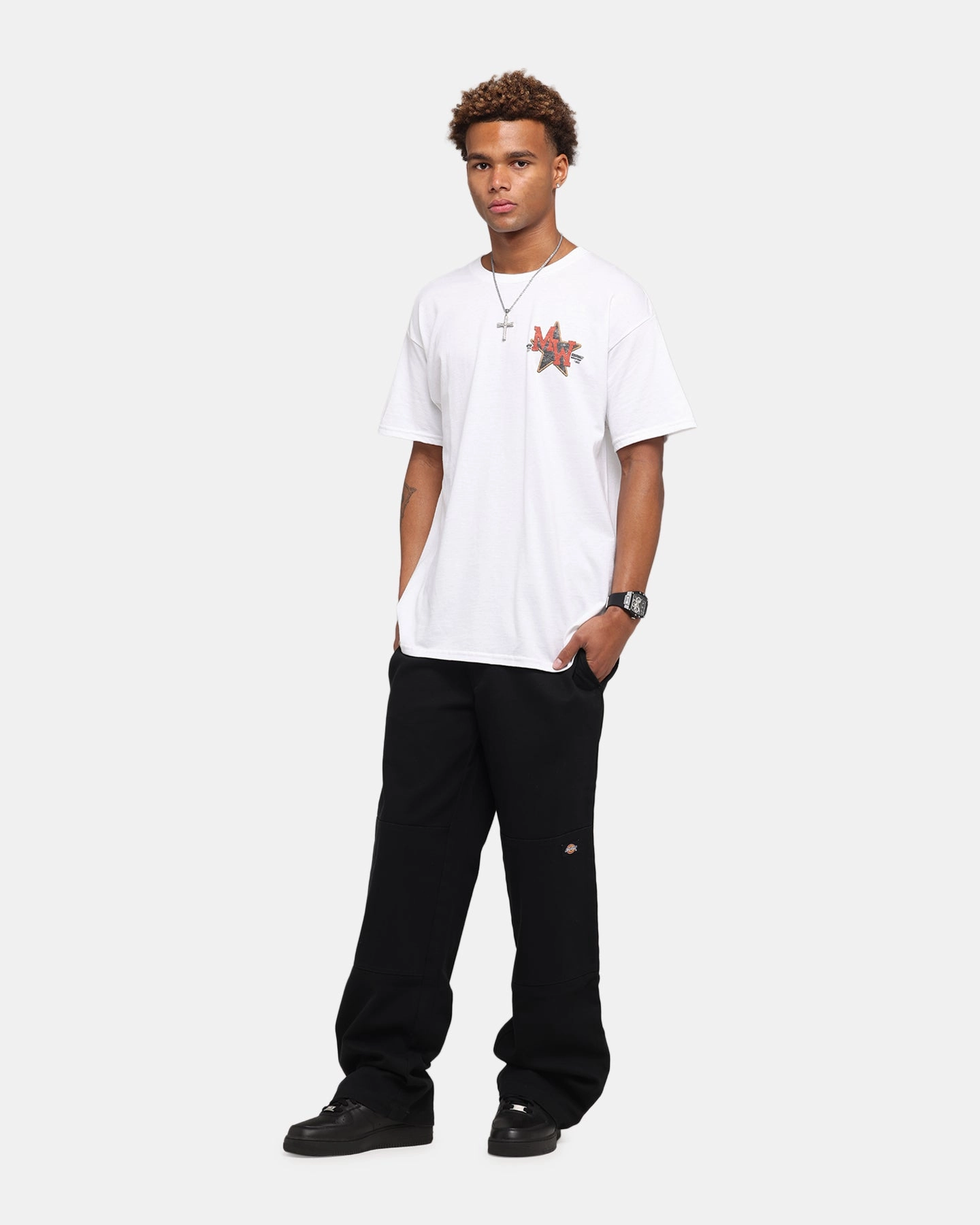 Dickies 82-283AU Denim Jeans Black Slim Sunny Vibes Festival Outfit Colorfast Denim