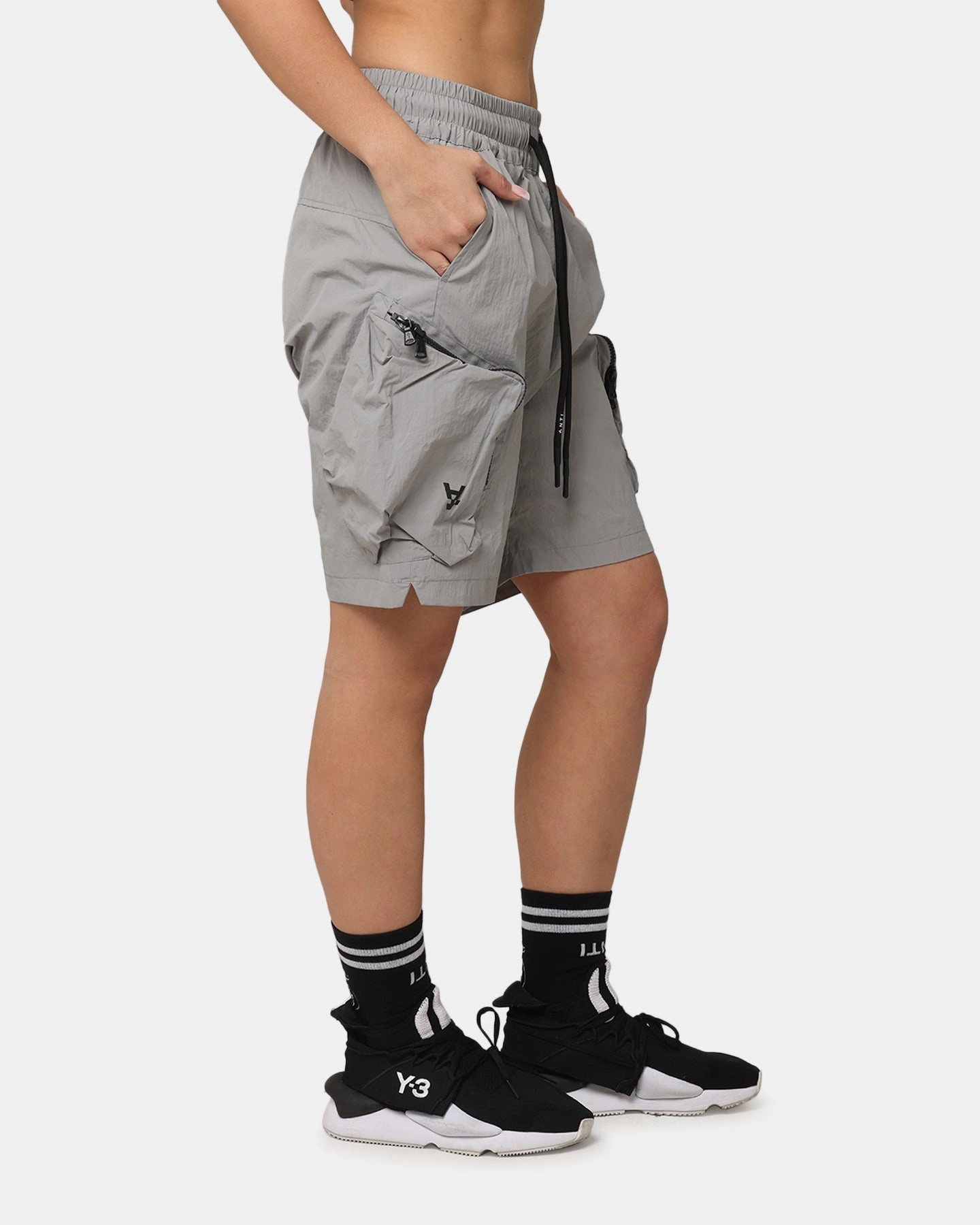 The Anti Order Faction Technical Shorts Gray Hot Weather
