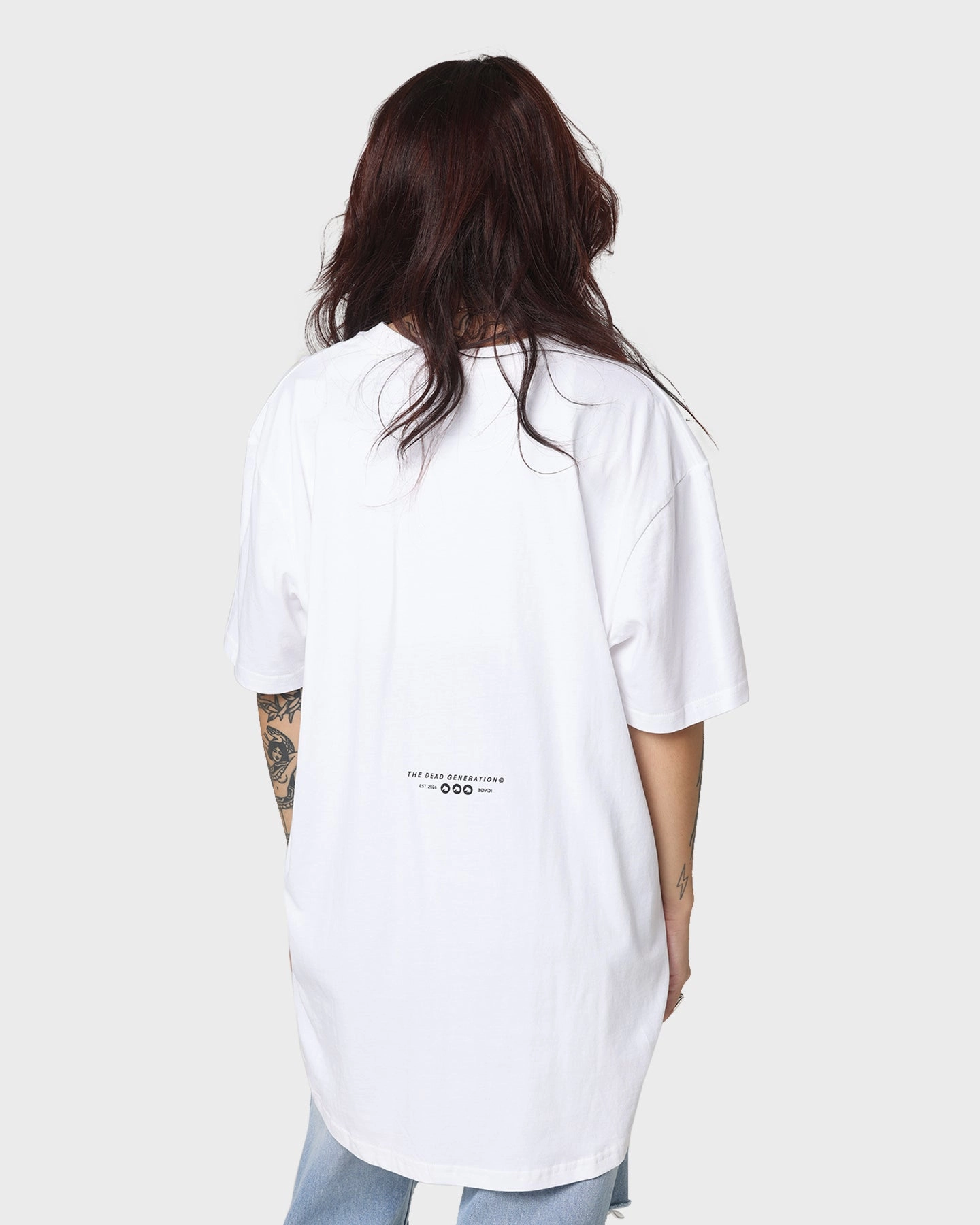 Dead Studios Till We Ride T-Shirt White/Black Classic Vibes