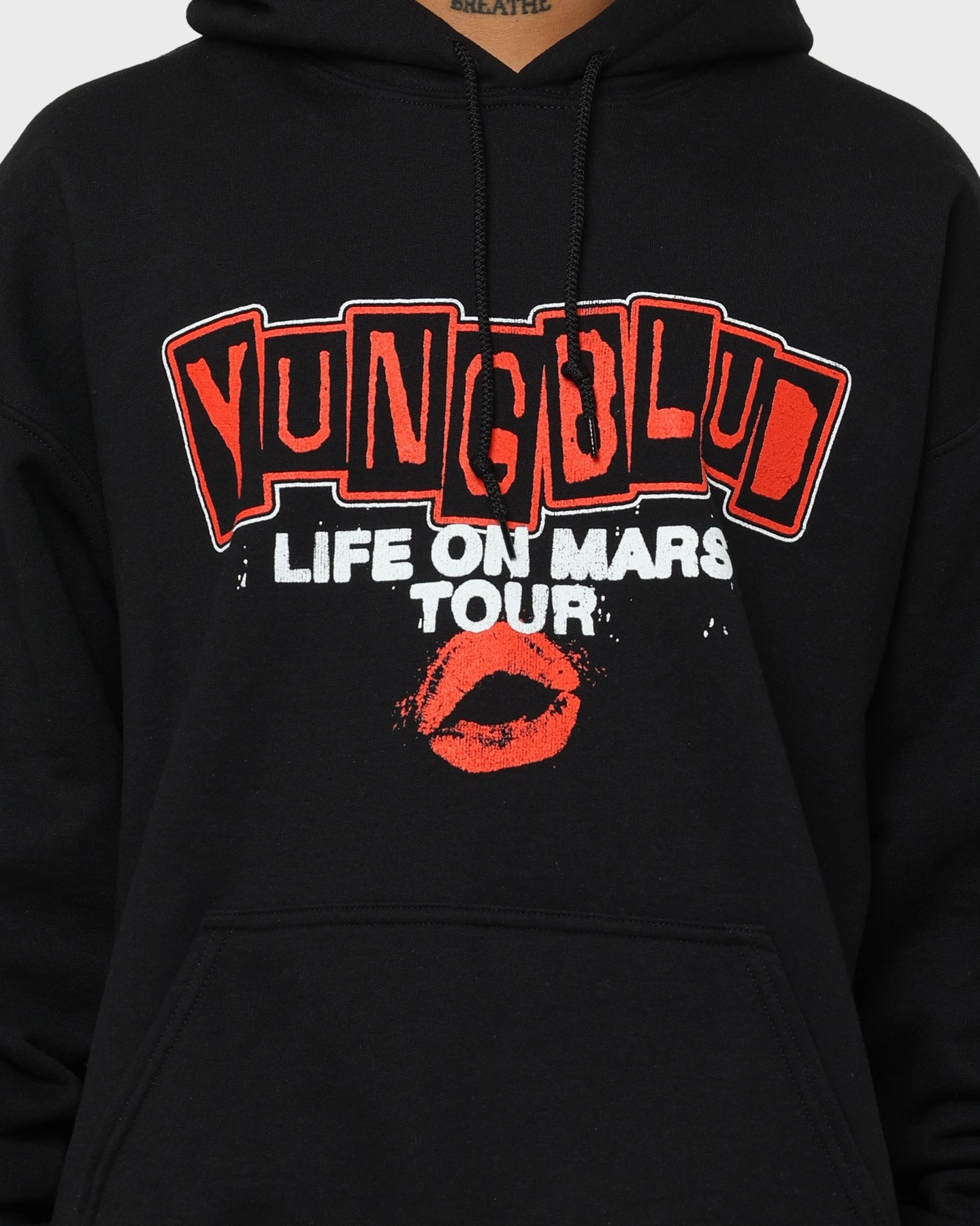 Reinforced Edges YUNGBLUD Life On Mars Hoodie Black