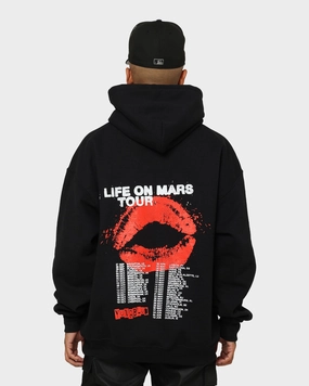 Space - exploration - supportive YUNGBLUD Life On Mars Hoodie Black