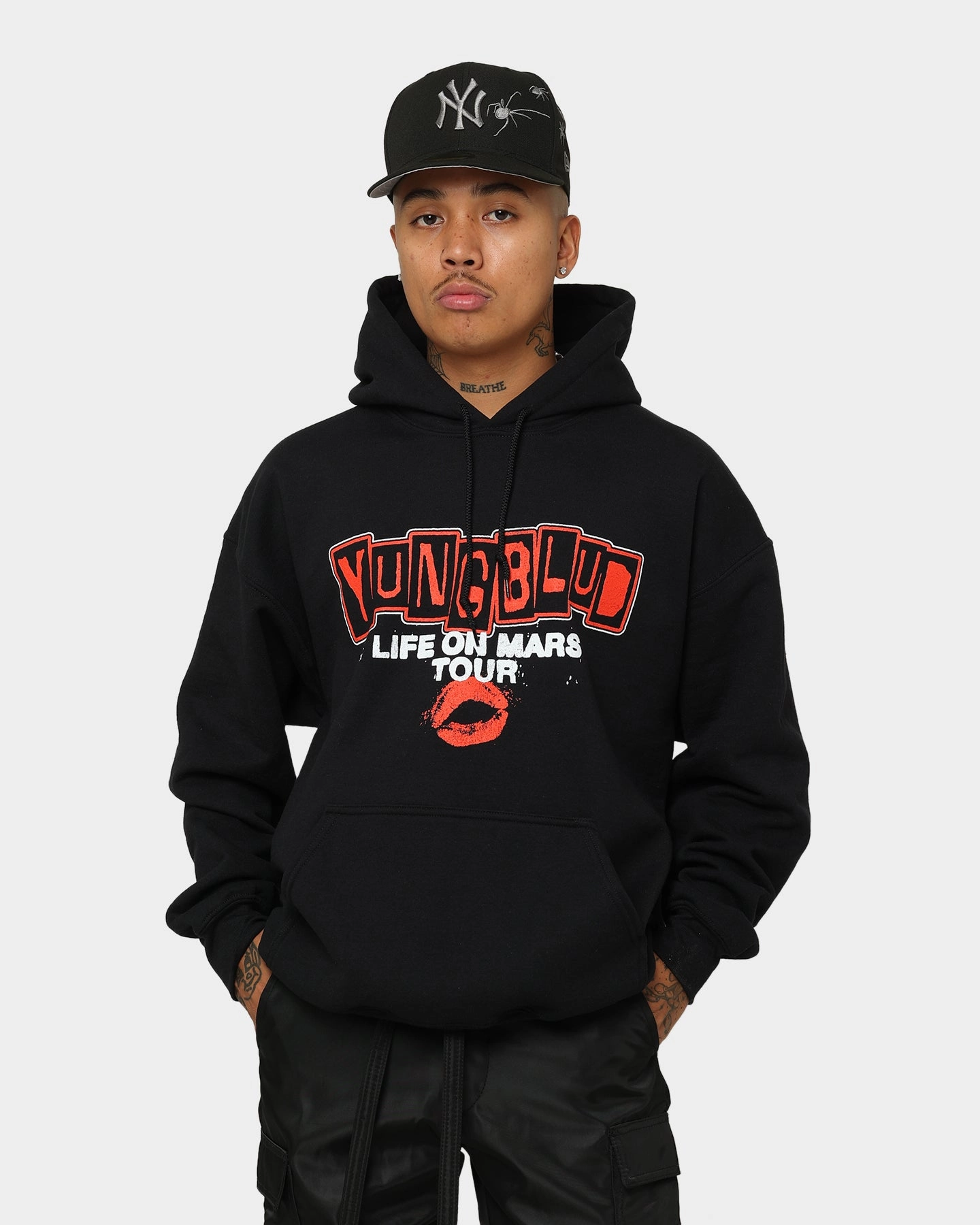 jerky movement Forestry - friendly YUNGBLUD Life On Mars Hoodie Black