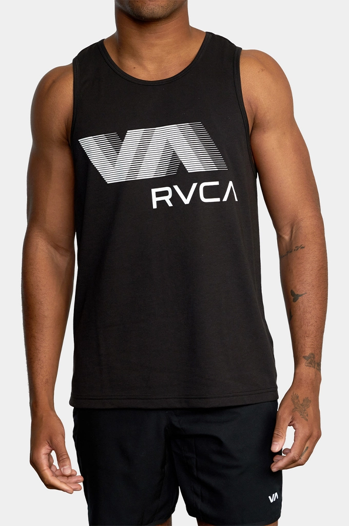 Law - enforcement - applicable RVCA VA RVCA Blur Performance Tank Top