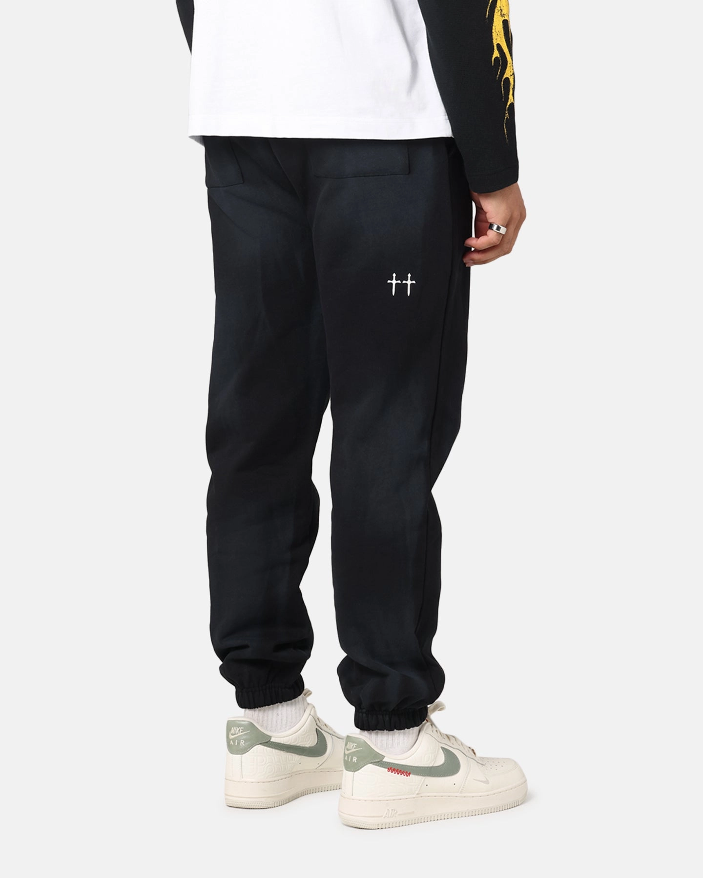 Layer Comfort Saint Morta Manticore Sweatpants Sunfade Black