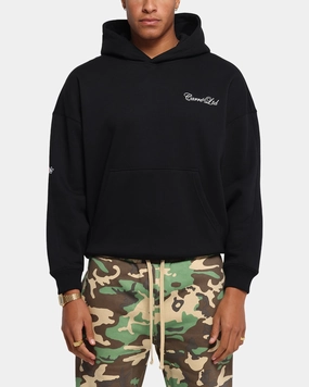 Carre Rosebud Oversized Hoodie Black Remote - controlled
