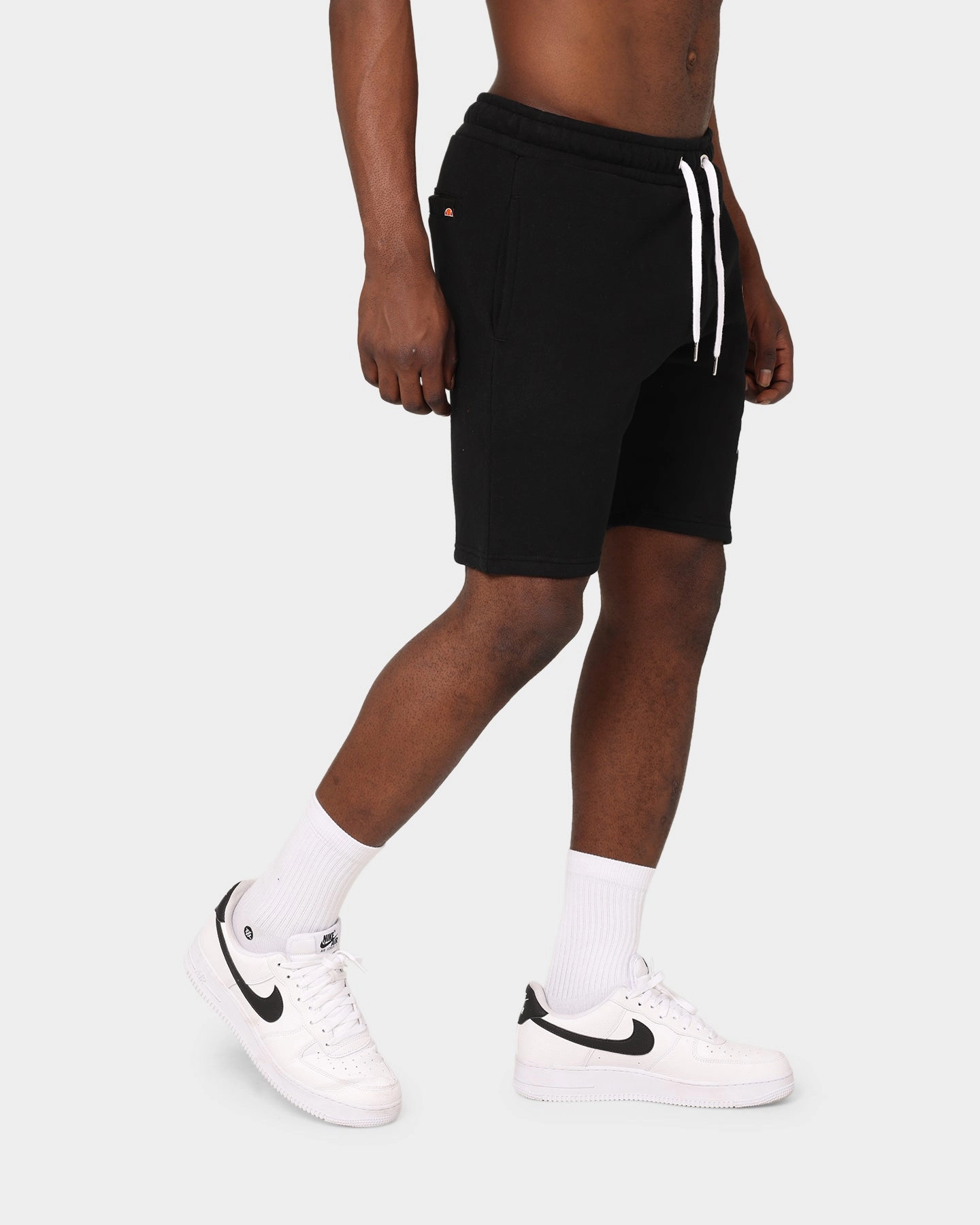 Ellesse Bossini Shorts Black Contoured Cuff Design kids wear